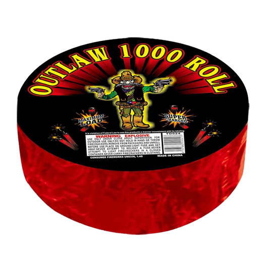 Outlaw 1000 Roll Crackers